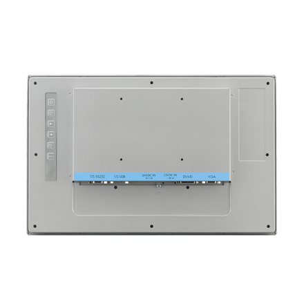 15.6" Widescreen Industrial Monitor, with Projected Capacitive Touch, Direct-VGA/DVI & HDMI Ports